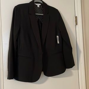Old Navy Black Large Blazer NWT